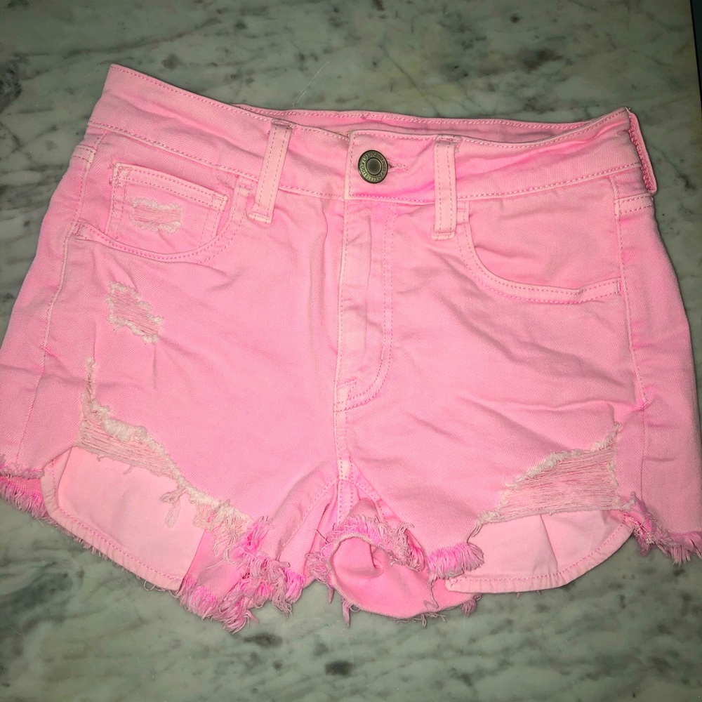 American Eagle Pink Shorts